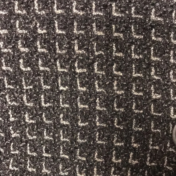 MARGON Women’s Blazer Gray Wool Blend Made in Italy Lined Button Front Size L - Picture 2 of 13